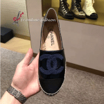 Chanel Black Espadrilles