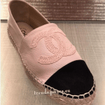 Chanel Pink Espadrilles