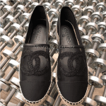 Chanel Black Mesh Espadrilles 2