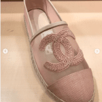 Chanel Pink Mesh Espadrilles 2