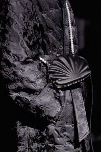 Balenciaga Black Seashell Minaudiere Bag - Fall 2019