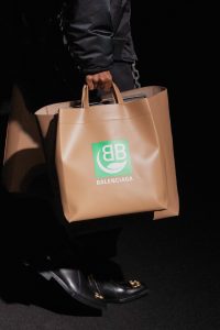Balenciaga Brown Shopping Bags - Fall 2019
