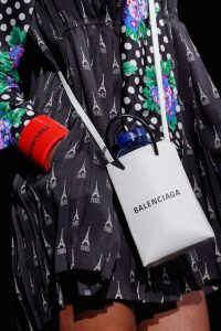 Balenciaga Gray Mini Shopping Bag - Fall 2019