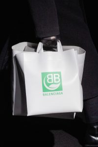 Balenciaga Gray Shopping Bag - Fall 2019