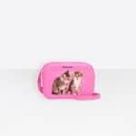 Balenciaga Neon Pink Kitten Everyday Camera XS Bag