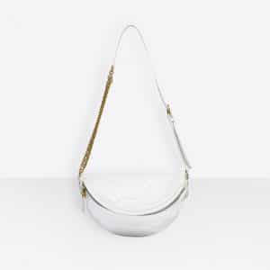 Balenciaga White Souvenirs XXS Belt Bag