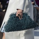 Bottega Veneta Blue Green Leather Clutch Bag - Fall 2019