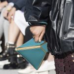 Bottega Veneta Turquoise Clutch Bag - Fall 2019