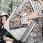 Bottega Veneta White Quilted Tote Bag - Fall 2019