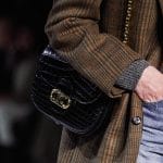 Celine Black Crocodile Flap Bag - Fall 2019