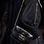 Celine Black Python Flap Bag - Fall 2019