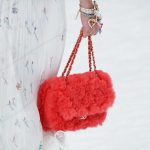 Chanel Red Fur Flap Bag - Fall 2019