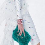 Chanel Turquoise Fur Flap Bag - Fall 2019