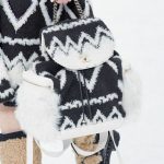 Chanel White/Black Fur Backpack Bag - Fall 2019