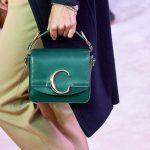 Chloe Green Mini C Bag - Fall 2019