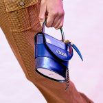 Chloe Metallic Blue Mini Top Handle Bag - Fall 2019