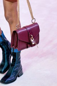 Chloe Purple Flap Bag - Fall 2019