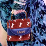 Chloe Red Horse Embroidered Mini Top Handle Bag - Fall 2019