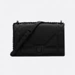 Dior Black Ultra Matte Medium Diorama Bag