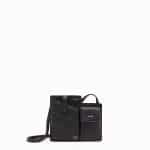 Fendi Brown/Black Canvas with Stamp Patch Camera Bag