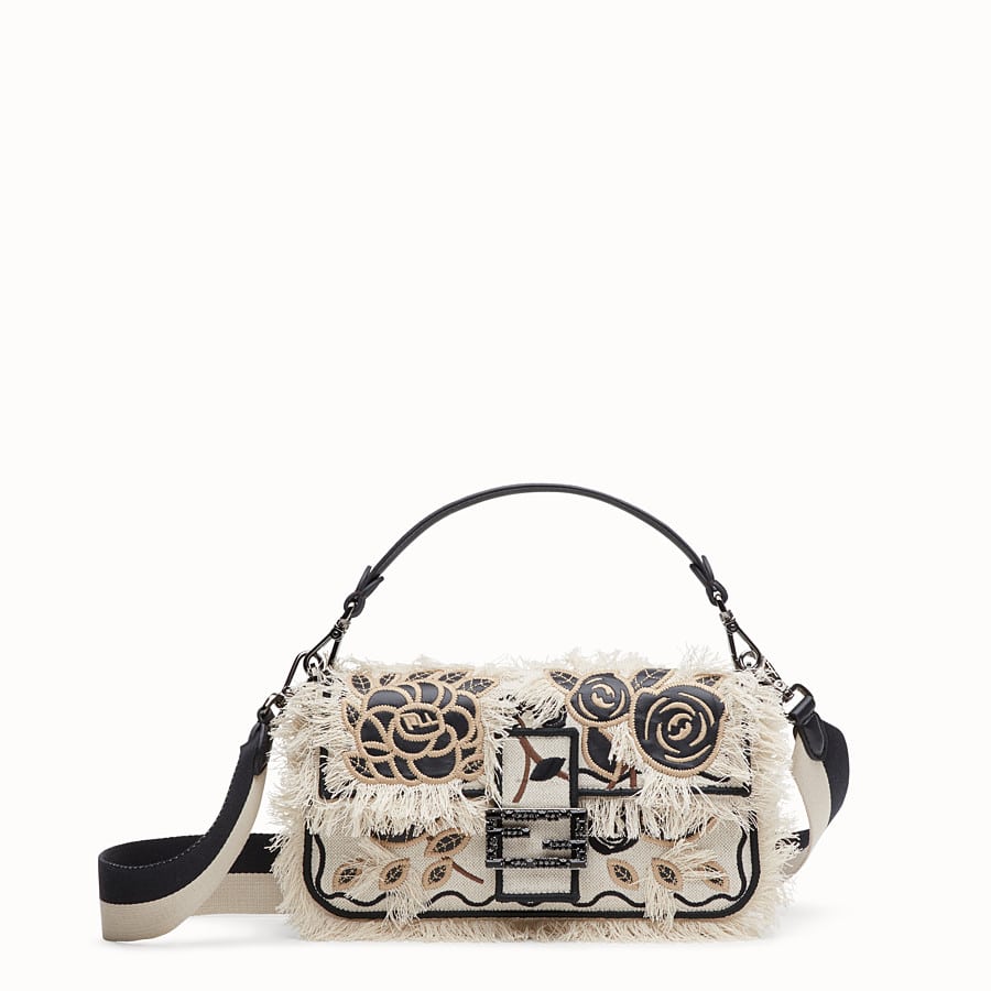 Fendi Natural/White Camera Bag