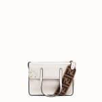 Fendi White Flip Small Bag