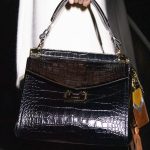 Givenchy Black Crocodile Top Handle Bag - Fall 2019