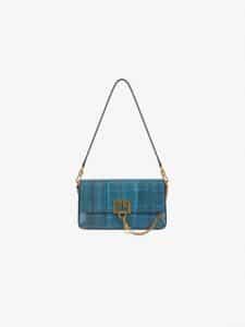 Givenchy Blue Ayers Charm Bag