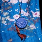 Givenchy Blue Mini Round Pouch Bag - Fall 2019