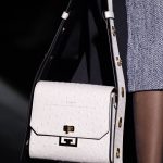 Givenchy White Ostrich Flap Bag - Fall 2019