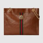 Gucci Brown Rajah Large Tote Bag