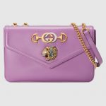 Gucci Purple Rajah Medium Shoulder Bag