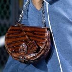 Louis Vuitton Brown Crocodile Saddle Bag - Fall 2019