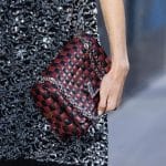 Louis Vuitton Burgundy/Black Quilted Damier Twist Bag 2 - Fall 2019
