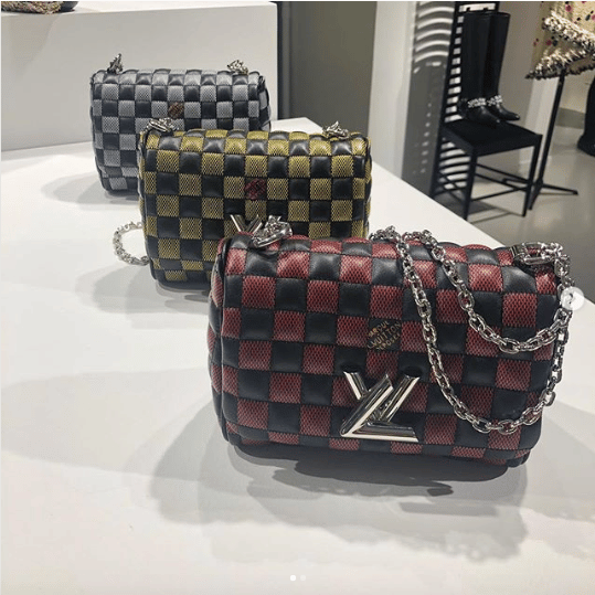 Louis Vuitton Limited Edition 2019 Damier Quilted Twist BB - shop 