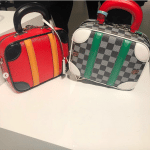 Louis Vuitton Damier and Epi Mini Luggage Bags
