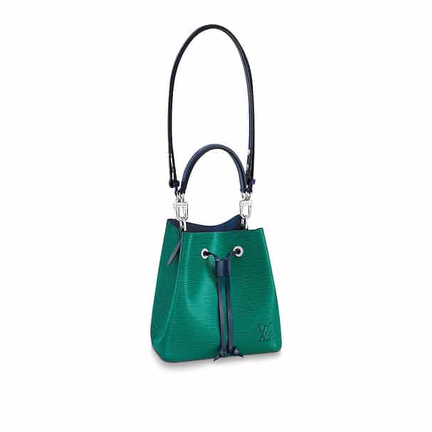 Pre-owned Louis Vuitton Rose/ballerine Epi Leather Neonoe Bb Bag