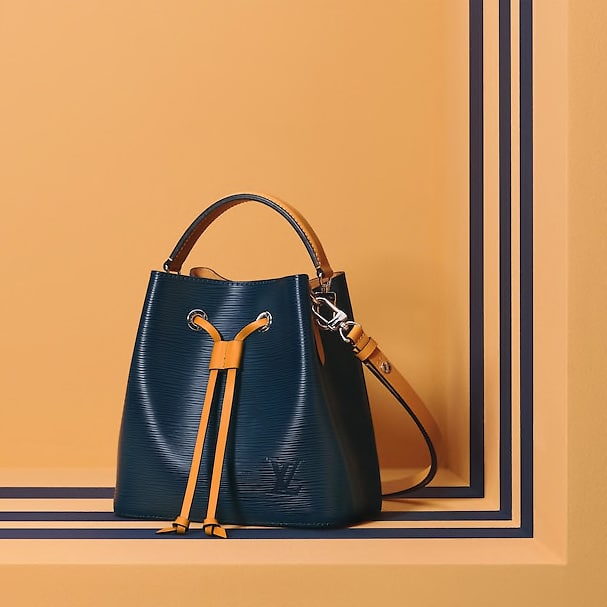 Louis Vuitton Indigo Safran Epi NeoNoe BB Bag 1