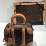 Louis Vuitton Monogram Canvas Art Folder and Mini Luggage Bag