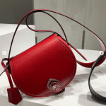 Louis Vuitton Red Saddle Bag