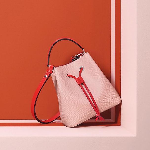 Louis Vuitton Rose Ballerine Epi NeoNoe BB Bag 1