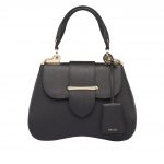 Prada Black Sidonie Medium Saffiano Bag