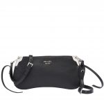 Prada Black Sidonie Small Shoulder Bag