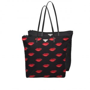 prada lips bag
