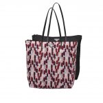 Prada Lipstick Print Nylon Twin Bag