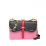 Prada Pink/Black Belle Shoulder Bag