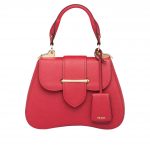 Prada Red Sidonie Medium Saffiano Bag