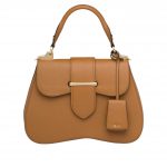 Prada Tan Sidonie Large Saffiano Bag