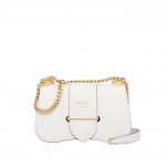 Prada White Sidonie Chain Shoulder Bag
