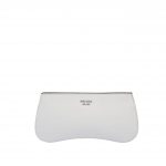 Prada White Sidonie Clutch/Shoulder Bag